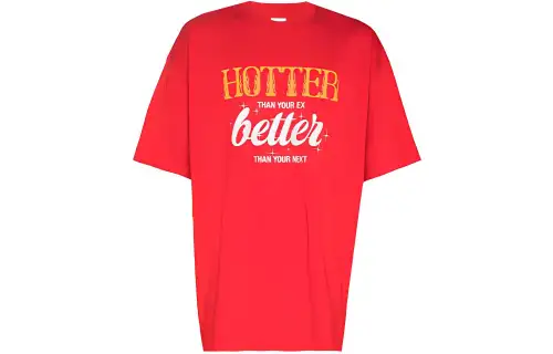 Vetements Hotter Than Your Ex T Shirt