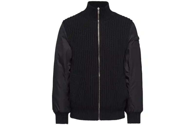 PRADA Jackets & Coats Men's Black