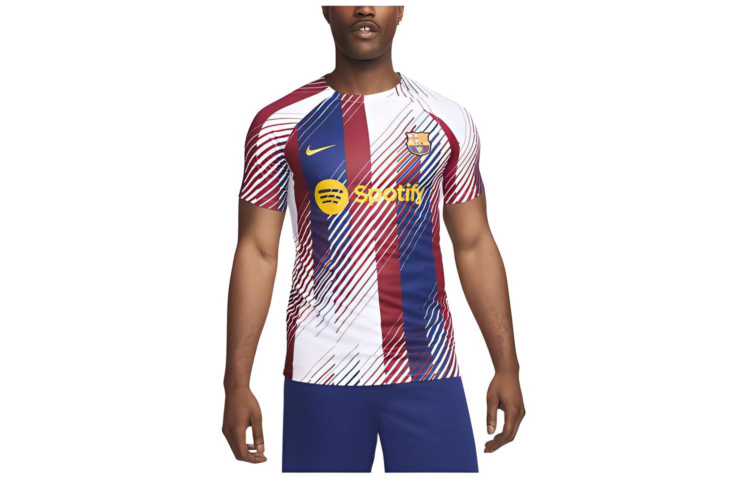 Nike Dri FIT Pre Match Football Top T Shirt Men's Multicolor