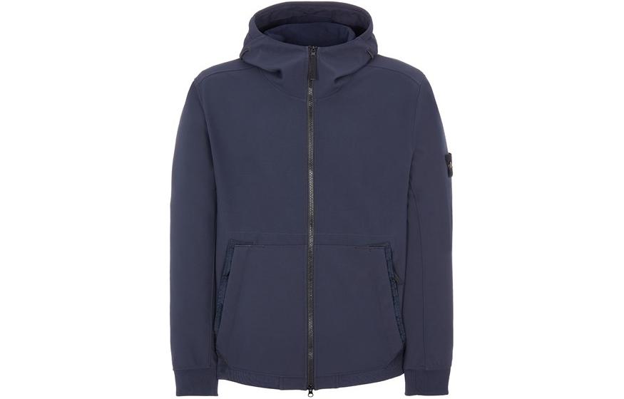 Мужская куртка Stone Island Jacket (темно-синяя)