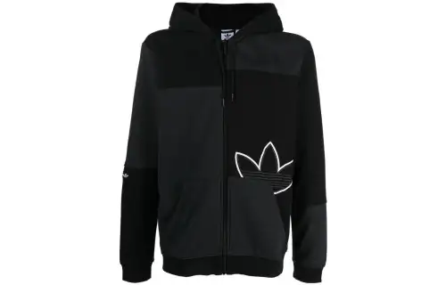 Adidas Originals Jackets Men's Black Hooded Moderate Other