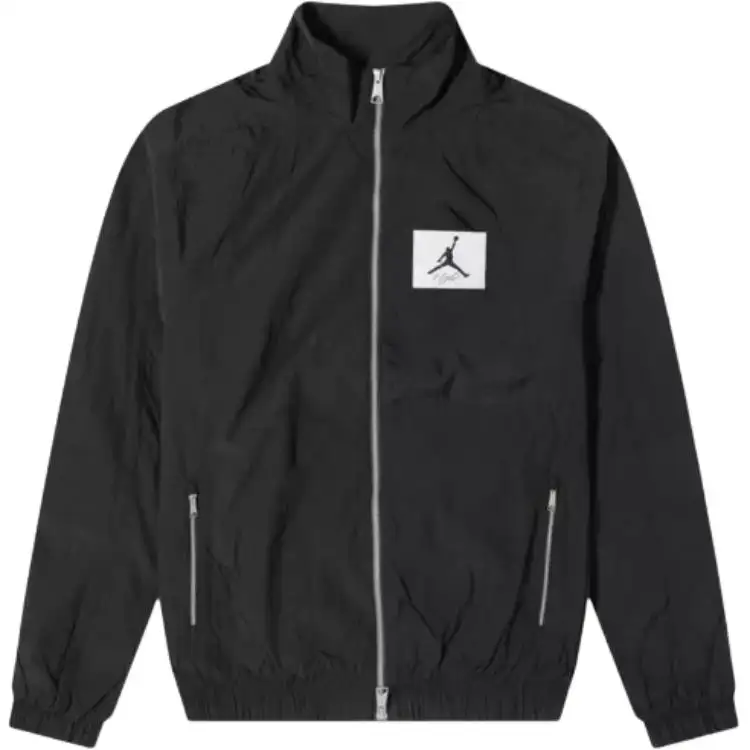 Jordan Jackets Men's Black Stand Collar Moderate Other