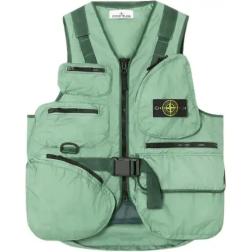 STONE ISLAND Membrana 3L Tc Logo Patch Gilet