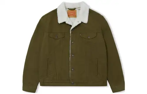 Levis FW22 Jacket Unisex Army Green