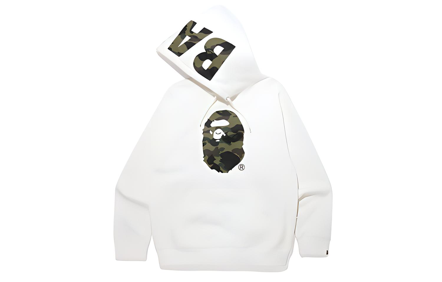 Мужское худи A BATHING APE (черное) — фото 4