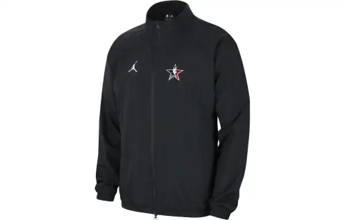 Jordan 2023 All Stars Jackets Men's Black Stand Collar Moderate Other