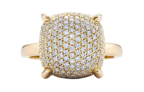 TIFFANY & CO. 18K Gold, Diamond Rings Women's Gold