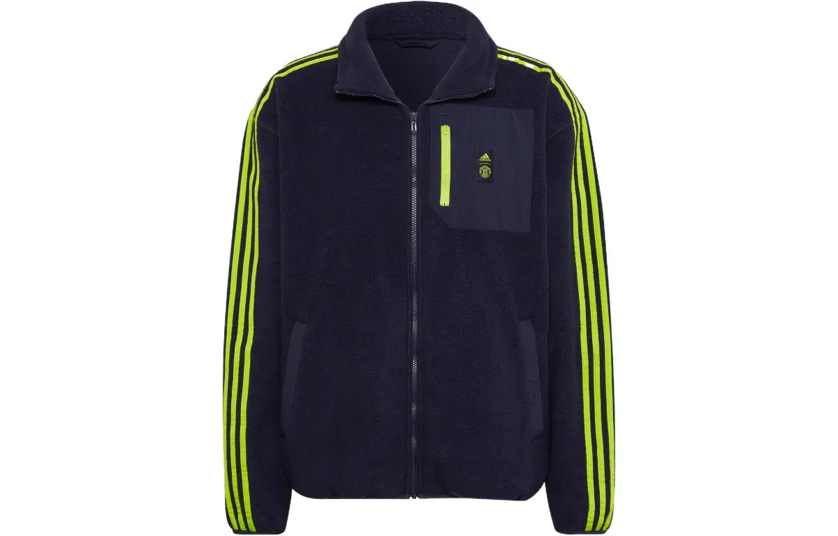 Adidas Free Shipping With AdiClub Manchester United Fleece Jacket