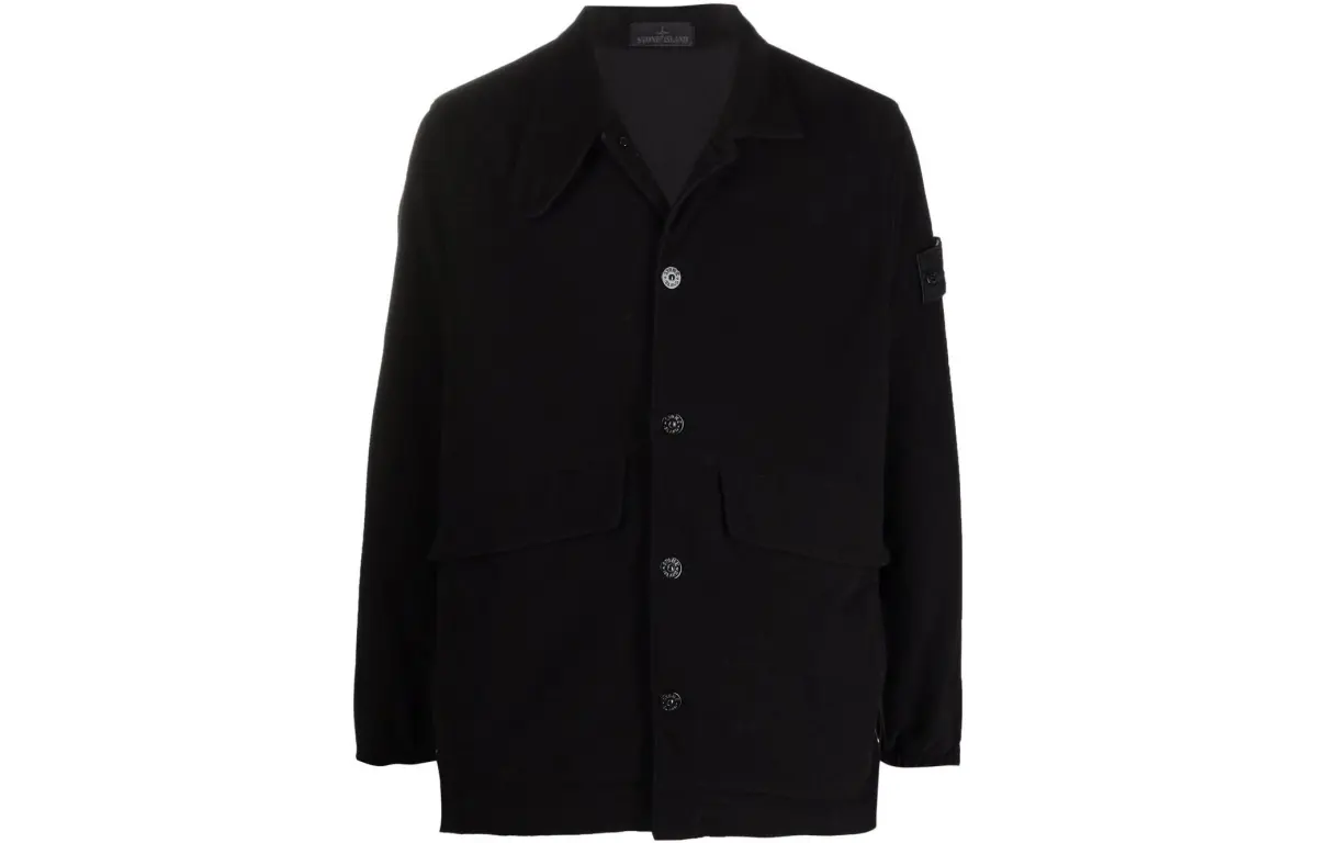 STONE ISLAND Jackets & Coats Men's Black