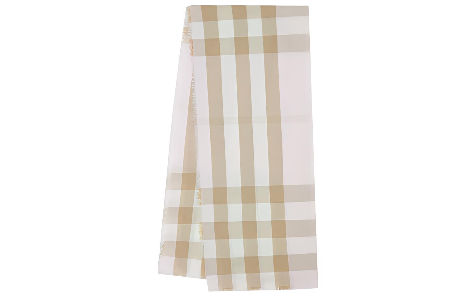 Шарф Burberry (снежно-бежевый)