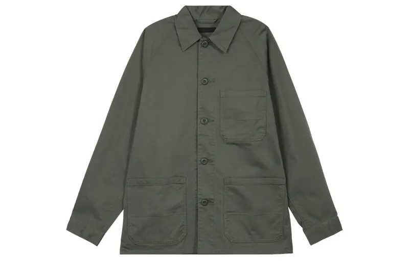 UNIQLO Jackets Unisex Olive Lapel Moderate Other