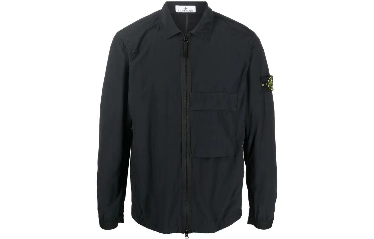 STONE ISLAND Jacket Men's Black