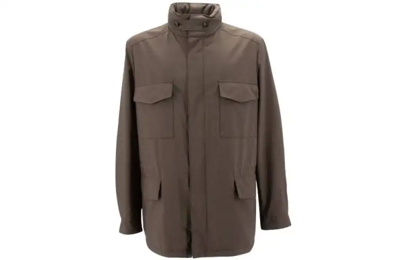 Loro Piana Jackets Men's Dark Khaki Moderate