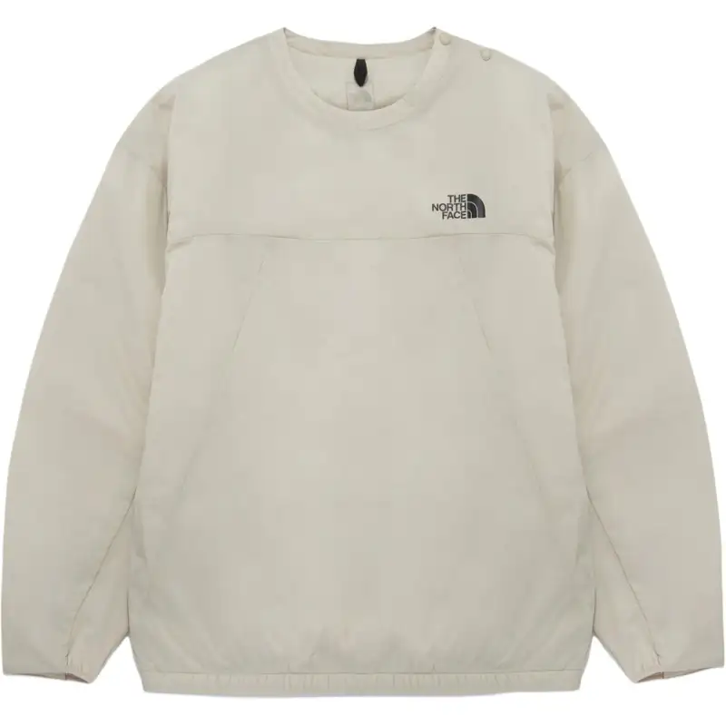 THE NORTH FACE HEAT CREWNECK Sweatshirt Men's White Sand