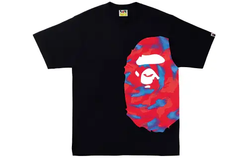Bape Stroke Camo Side Big Ape Head Tee