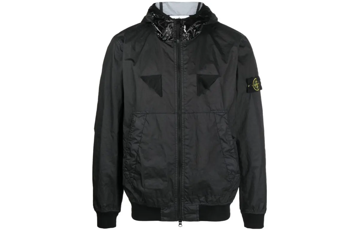 STONE ISLAND STONE ISLAND MEMBRANA 3L TC Jackets & Coats Men's Black