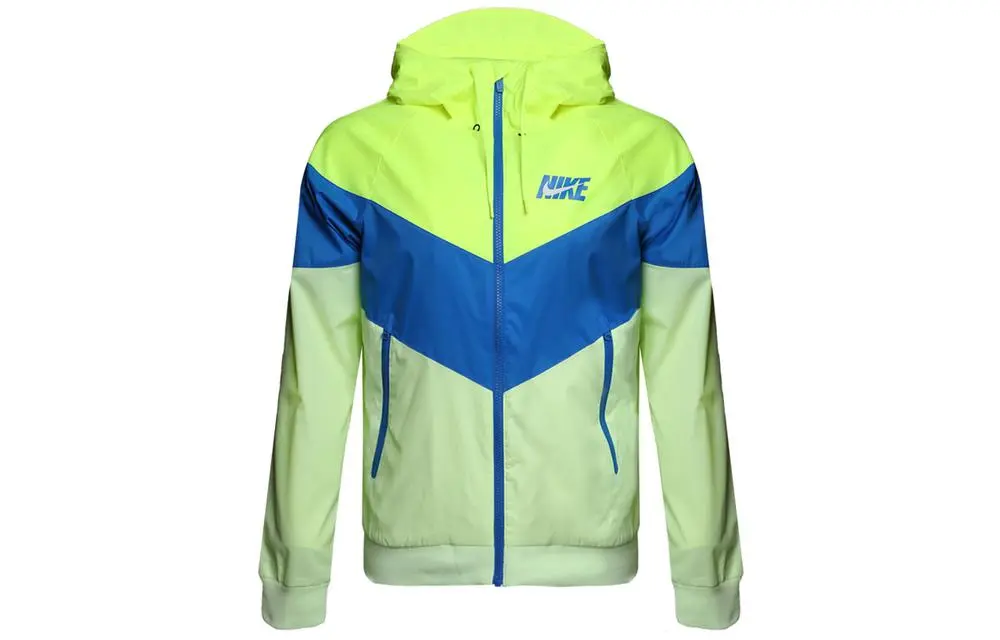 Nike Men's Windrunner Hooded Jacket Yellow