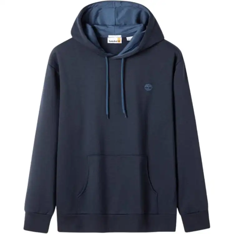 Timberland Casual Fleece Lined Thermal Hooded Sweatshirt Men's Dark Sapphire