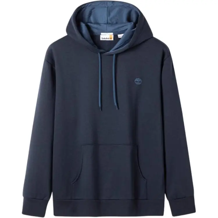Timberland Casual Fleece Lined Thermal Hooded Sweatshirt Men's Dark Sapphire