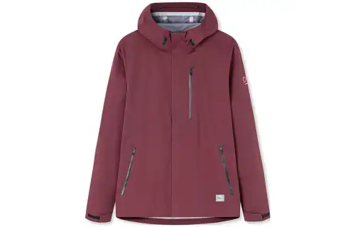 ANTA Jackets Men's Burgundy Hooded Moderate Other