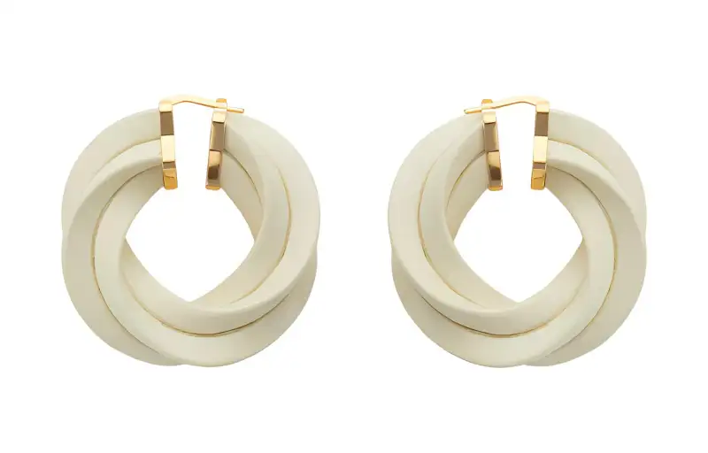 Bottega Veneta Earrings Women's Yellow