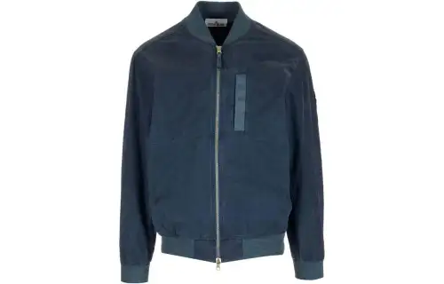 STONE ISLAND SS23 Jackets & Coats Men's Blue