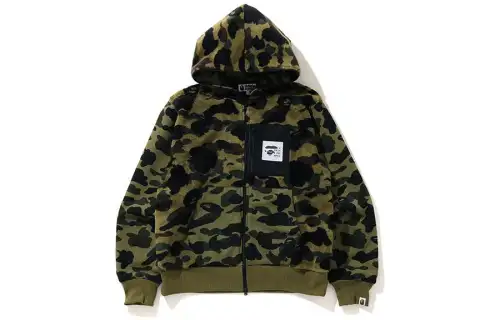 Bape 1St Camo Full Zip Hoodie Jacket