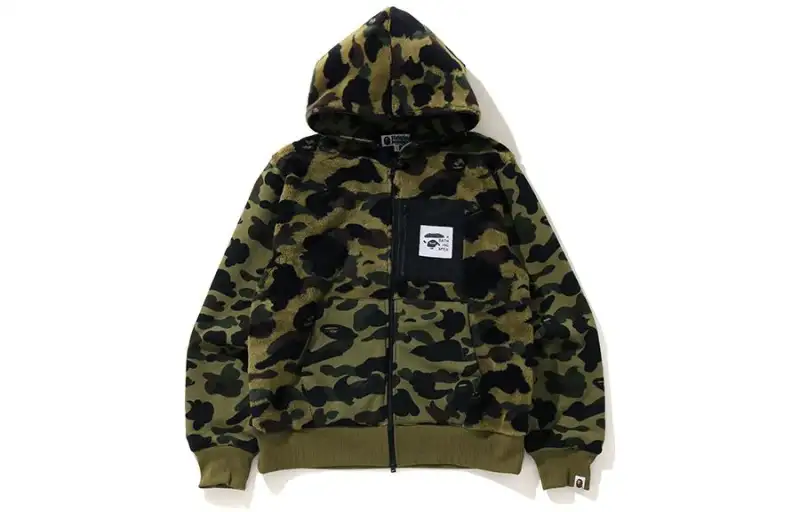 Bape 1St Camo Full Zip Hoodie Jacket