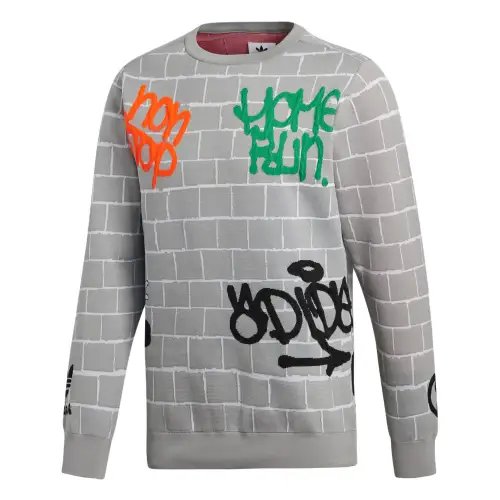 Adidas Originals x UNITED ARROWS & SONS Sweatshirt Men's Light Gray
