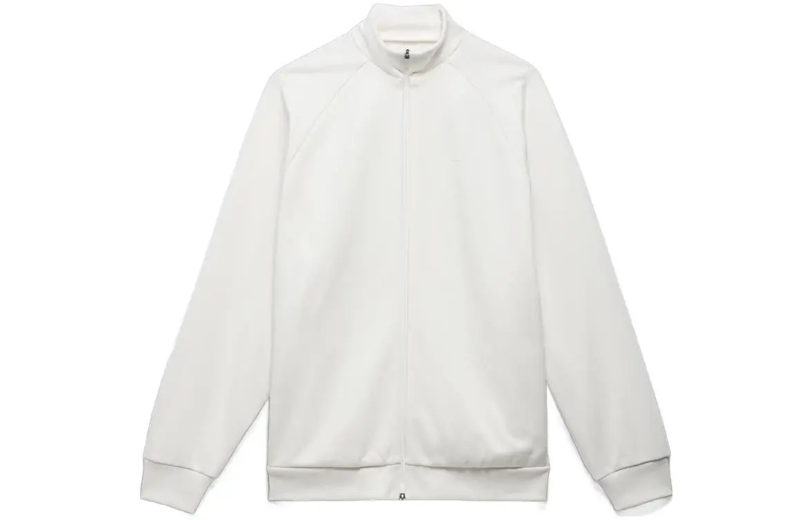 Adidas Jackets Unisex White Stand Collar Moderate Other