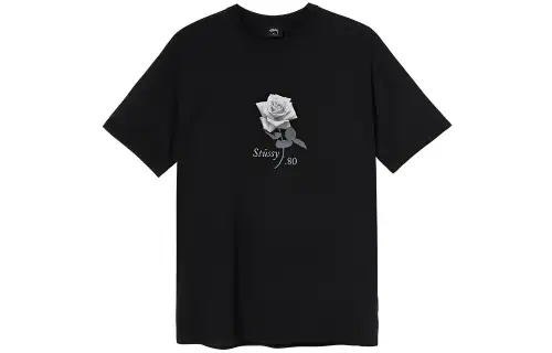 Stussy 80 Rose Pigment Dyed Tee