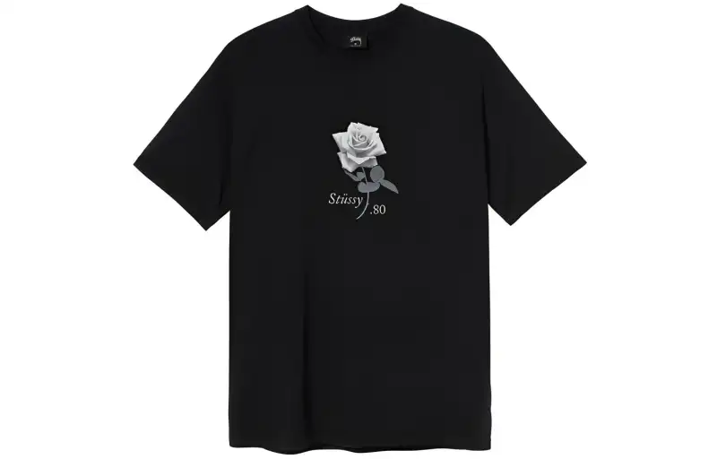 Stussy 80 Rose Pigment Dyed Tee