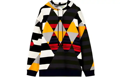 LOEWE Sweatshirts Men's Multicolor Hooded Moderate Regular