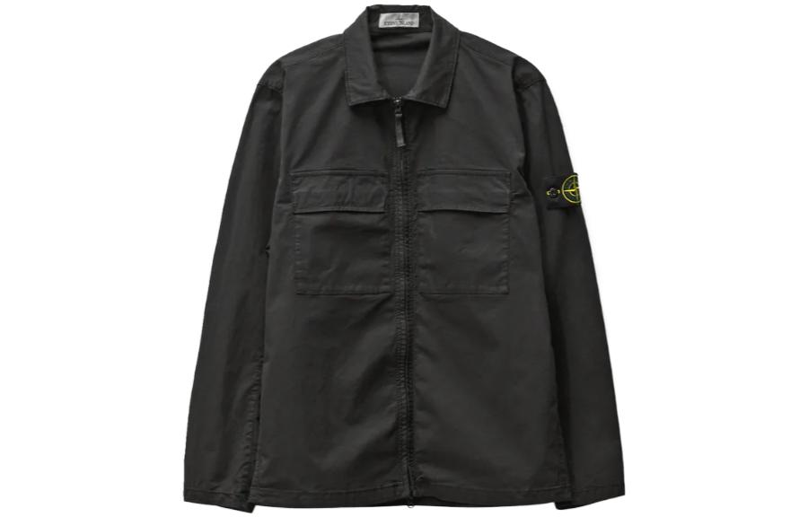 Мужская куртка STONE STONE ISLAND SS23 (черная)