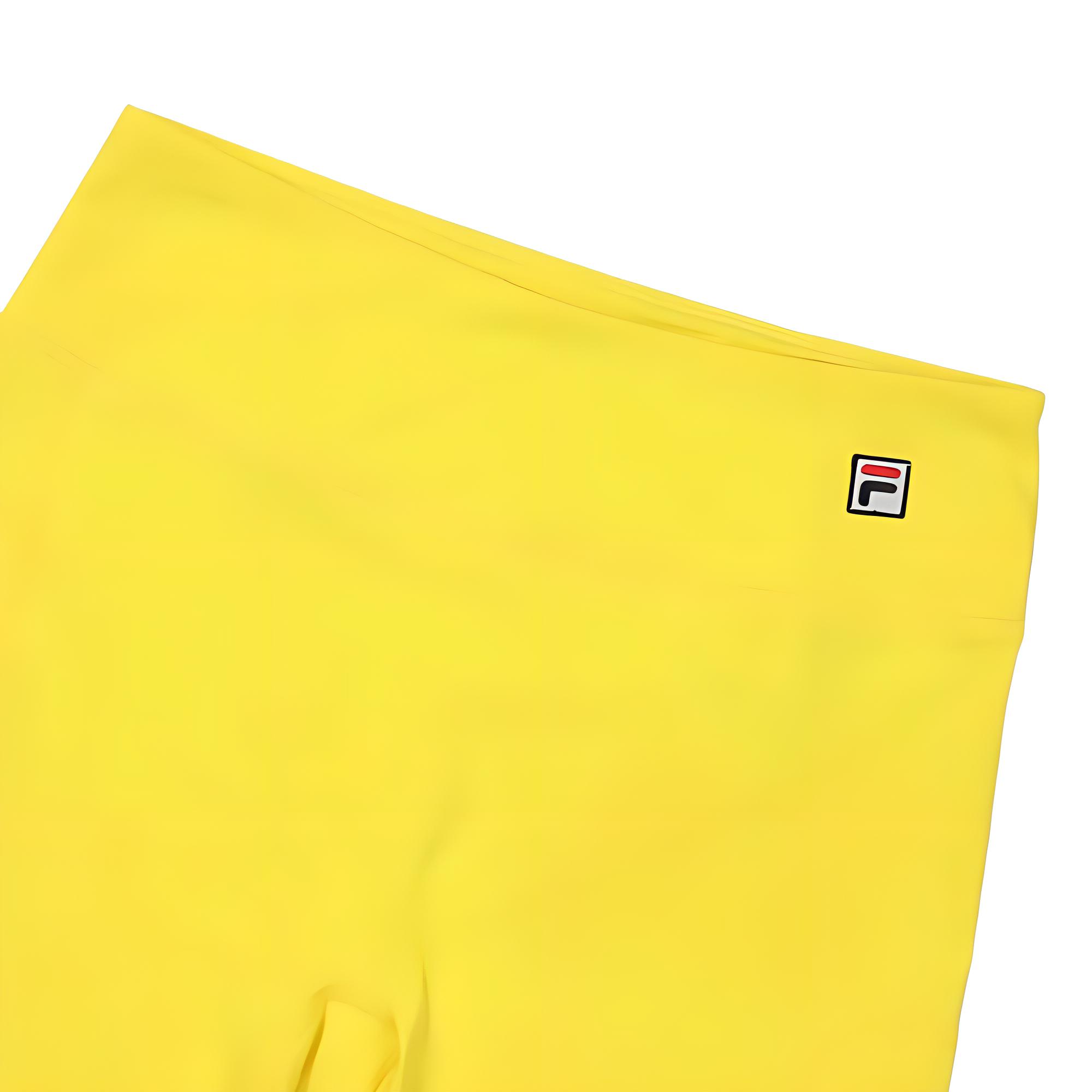 FILA Sports Shorts Women’s Yellow Moderate Tight Pants