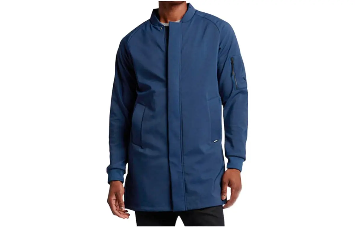 Nike Jackets Men's Blue Stand Collar Moderate Other