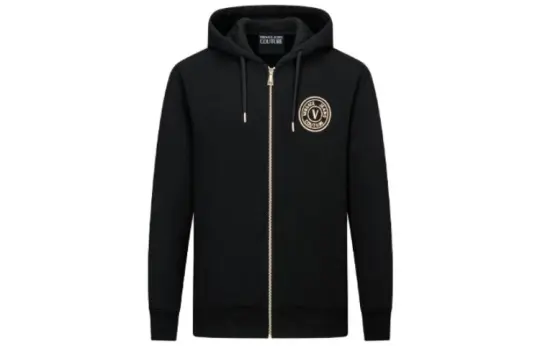 VERSACE JEANS COUTURE Jackets & Coats Men's Black