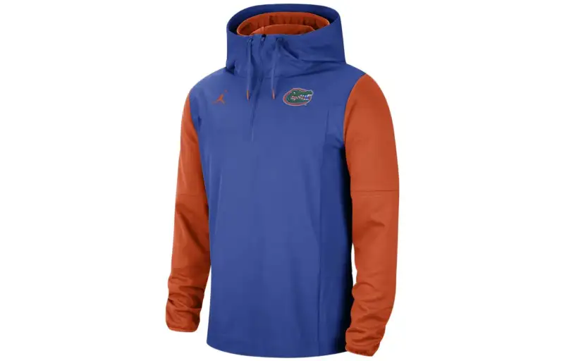 Jordan Jackets Men's University Orange Hooded Moderate Other
