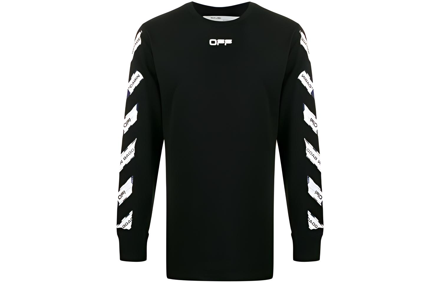 OFF WHITE Airport Tape Long Sleeve T Shirt