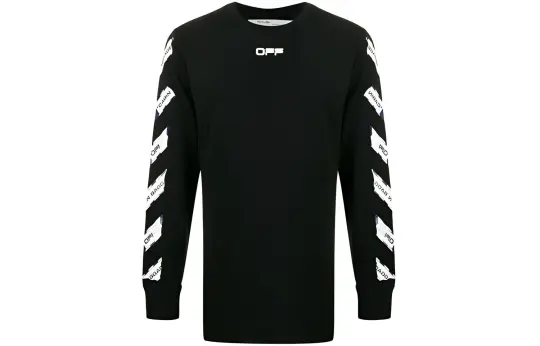 OFF WHITE Airport Tape Long Sleeve T Shirt