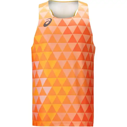 ASICS Running Tank Top Men's Orange