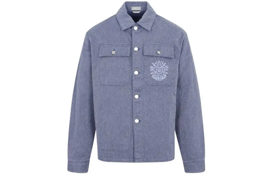DIOR Quarterly New Products FW22 Jackets & Coats Men's Blue