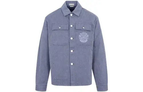 DIOR Quarterly New Products FW22 Jackets & Coats Men's Blue