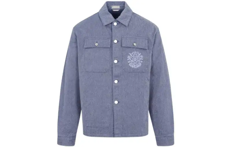 DIOR Quarterly New Products FW22 Jackets & Coats Men's Blue