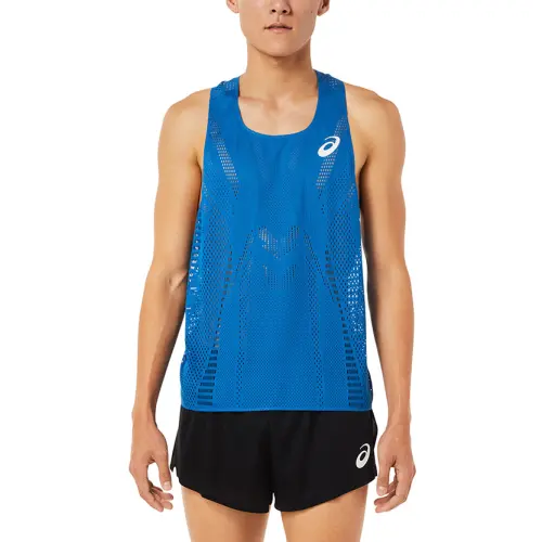 ASICS Running Tank Top Men's Blue