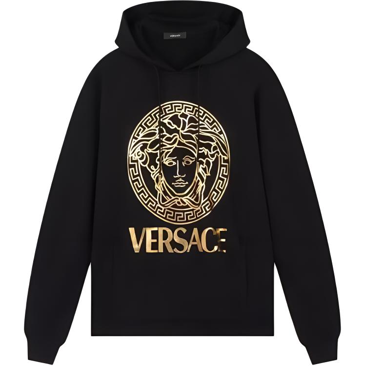 Мужское худи Versace VERSACE FW23 (черное)