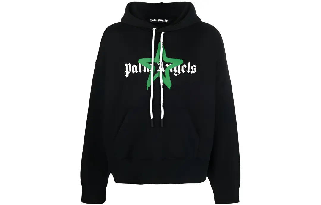PALM ANGELS Star Sprayed Hoodie