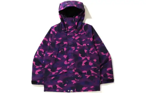 Bape Color Camo Snowboard Jacket Jacket