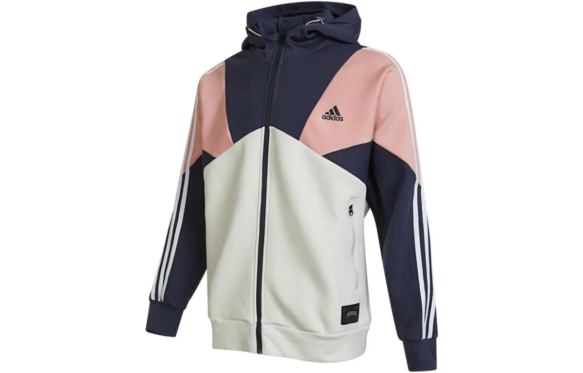 Adidas Jackets Men's Multicolor Hooded Moderate Other