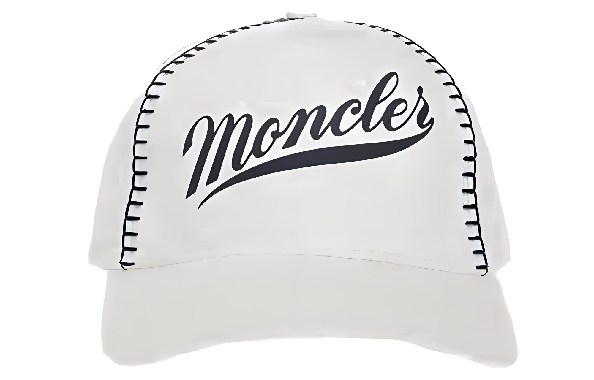 Кепка Moncler Logo Cap (белая)